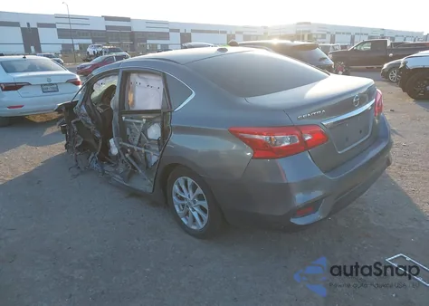 2019 Nissan Sentra Sv z USA, uszkodzony, nr VIN 3N1AB7AP6KY454526